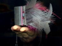 Manchette plume