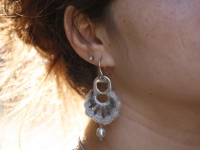 Boucles d'oreilles "Etoile du Nord"