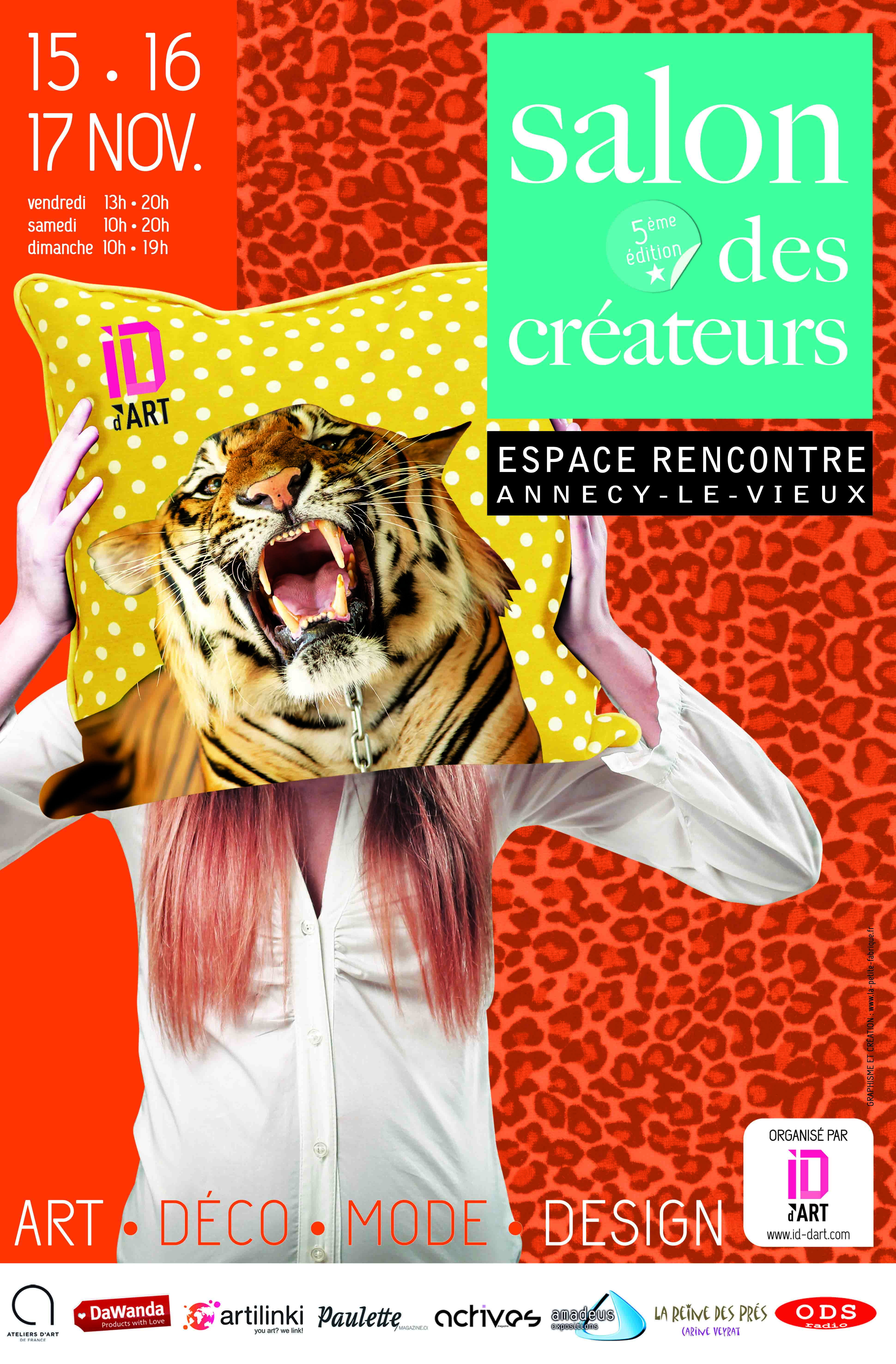 Affiche Salon des Créateurs ID d'Art Annecy