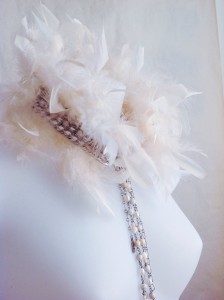 Collier col double Swan
