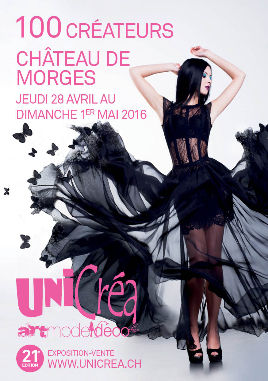 affiche salon Unicréa Morges